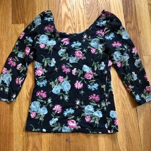 Nordstrom BP floral top